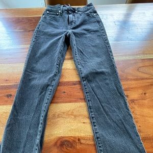 Madwell perfect vintage black denim jeans